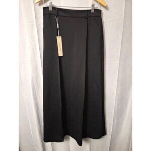 New Perfect Corset H-Type Maxi Skirt Sz M Black Classic Minimalist Office Career